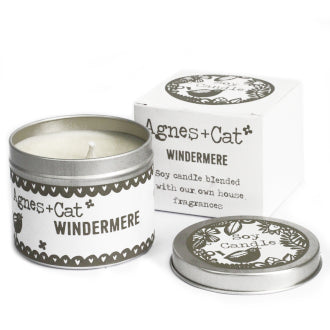 Bougie parfumée Windermere - Cire de soja - 220 gr