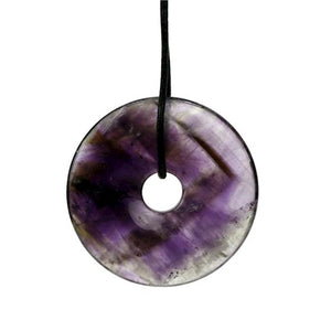 Pendentif donut Améthyste