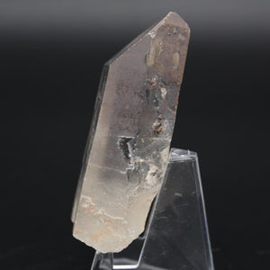 Pointe de cristal de roche - 120 grammes - Hauteur: 9 cm