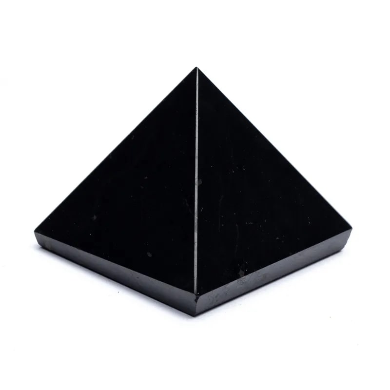 Pyramide en shungite - 4 x 4 cm